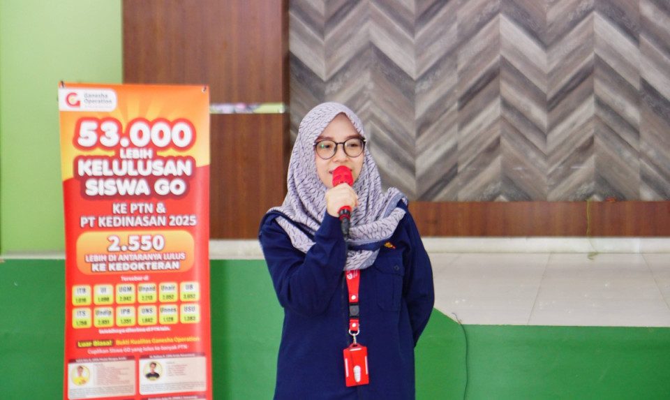 REVOLUSI BELAJAR BERSAMA GANESHA OPERATION, SELASA 16 DESEMBER 2025