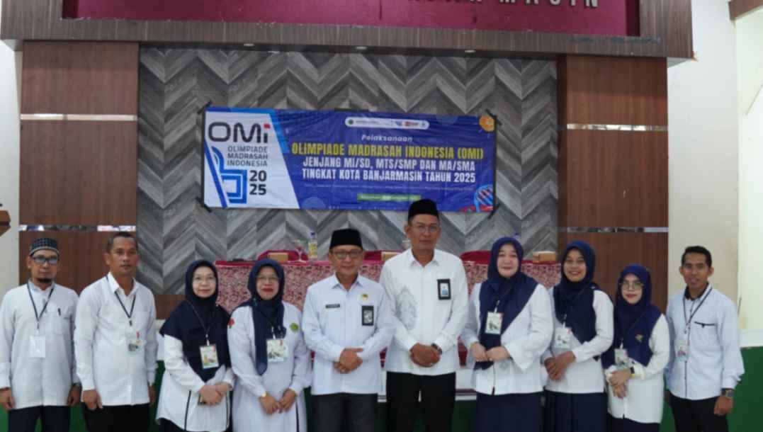 Pembukaan Dan Pelaksnaan Olimpiade Madrasah Indonesia Tingkat Kota Banjarmasin