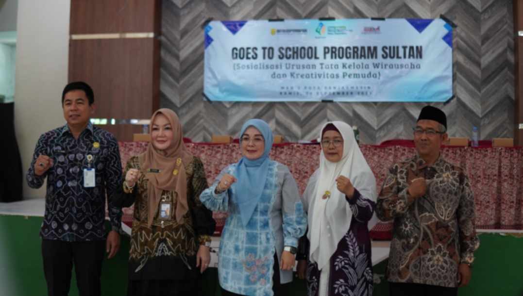 Goes To School Sultan Bersama Disbudporapar Kota Banjarmasin