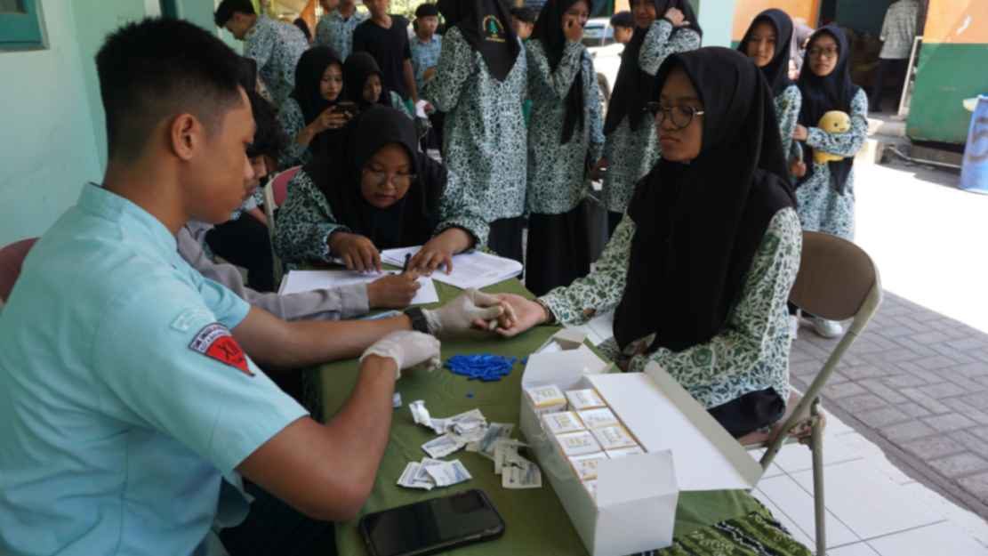 Pemeriksaan Penjaringan Kesehatan Kelas XI Selasa 23 September 2025