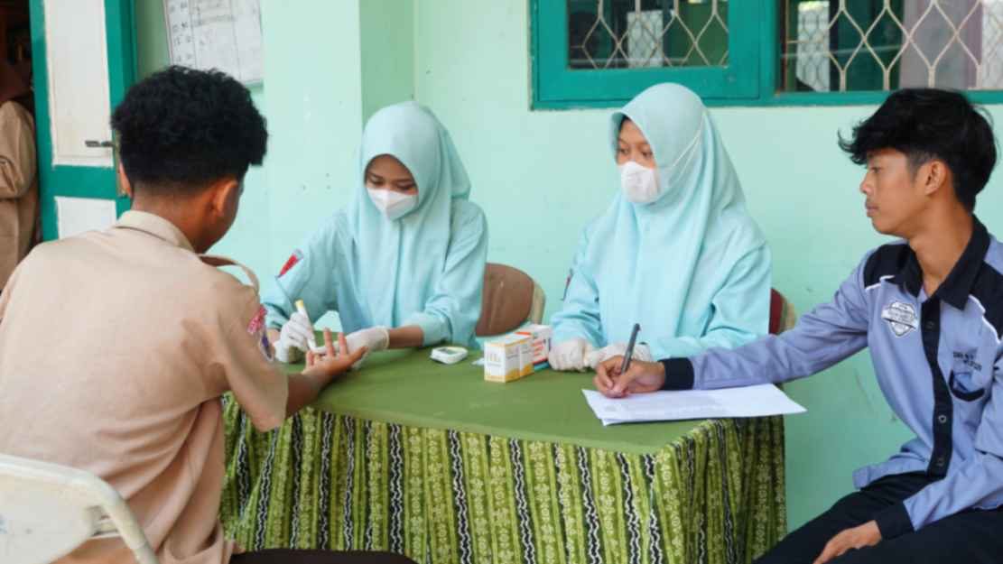 Pemeriksaan Penjaringan Kesehatan Kelas XII Rabu 24 September 2025